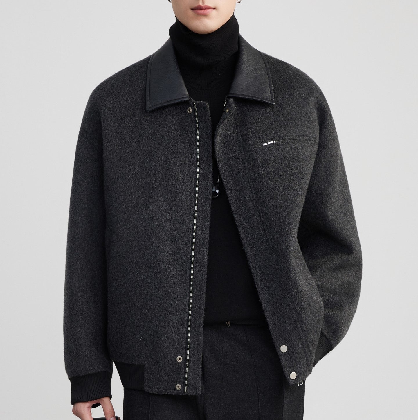Women's Elegant Woolen Coat