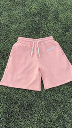 Embroidered Drawstring Shorts and T-Shirt Set