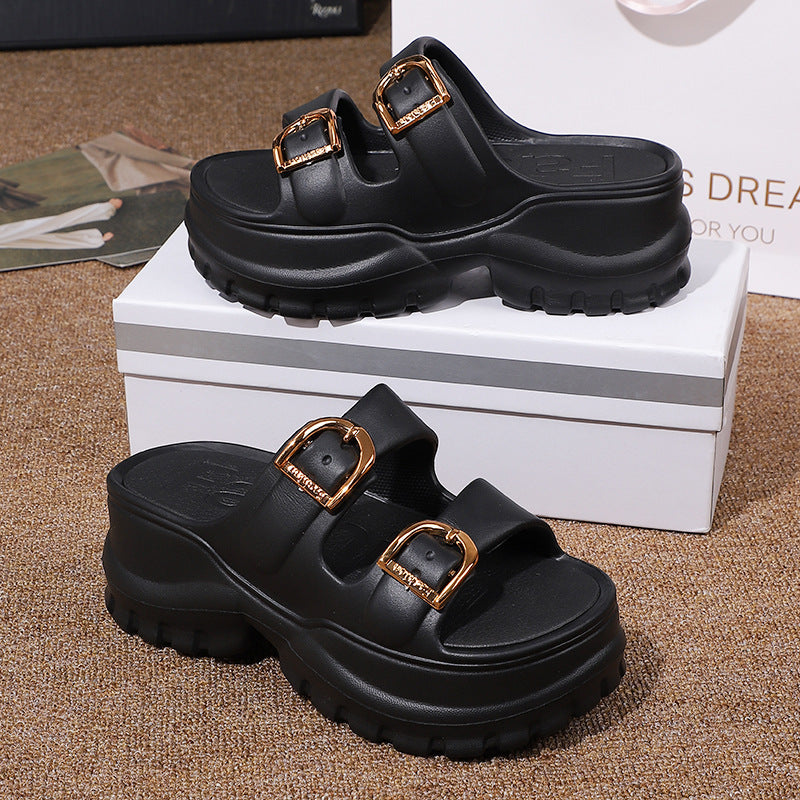 Women's One-Line Thick EVA Sandals