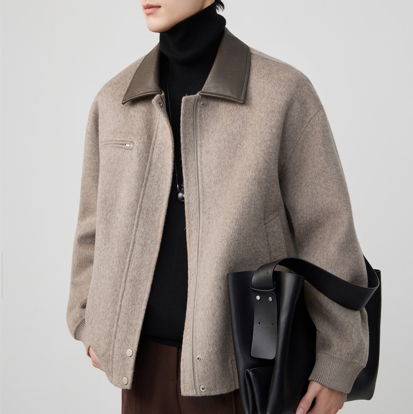 Women's Elegant Woolen Coat