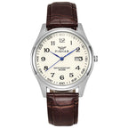 Men's Casual Leather Strap Fashion Watch