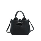 Chic Leather Crossbody Bag — Large Capacity