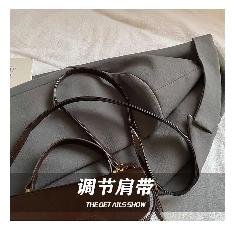 Parisian Vintage Tote Shoulder Bag