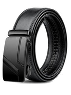 Men's Luxury Automatic Buckle Suit Belt — 110–130cm