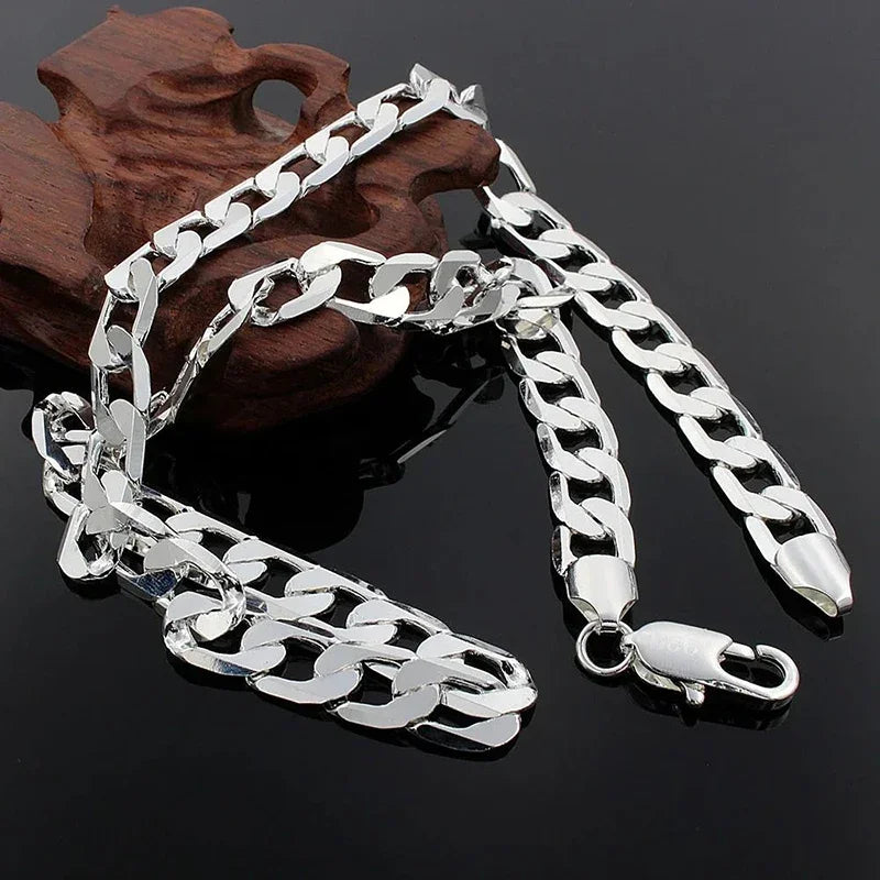 925 Sterling Silver 6mm Chain Necklace — Gift Ready