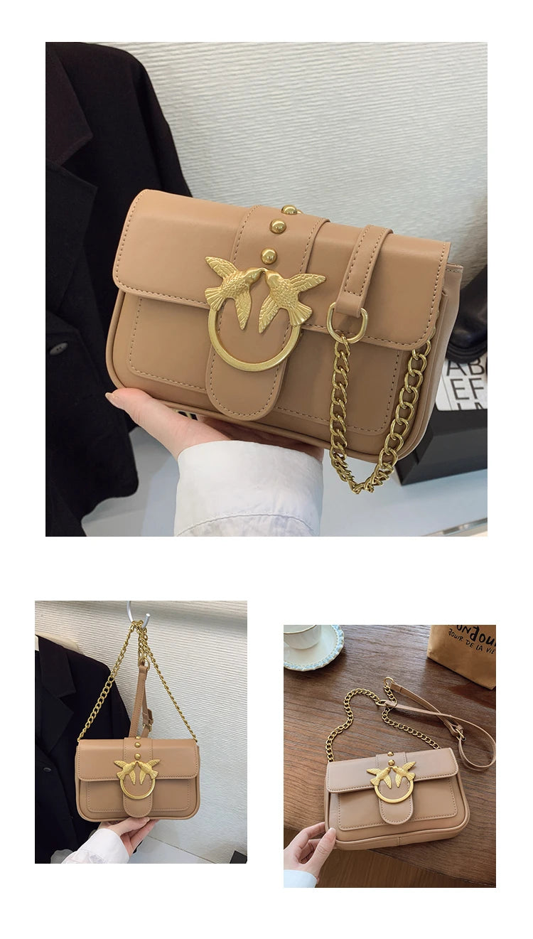 Luxury Leather Crossbody & Tote Shoulder Bag