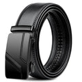 Men's Luxury Automatic Buckle Suit Belt — 110–130cm