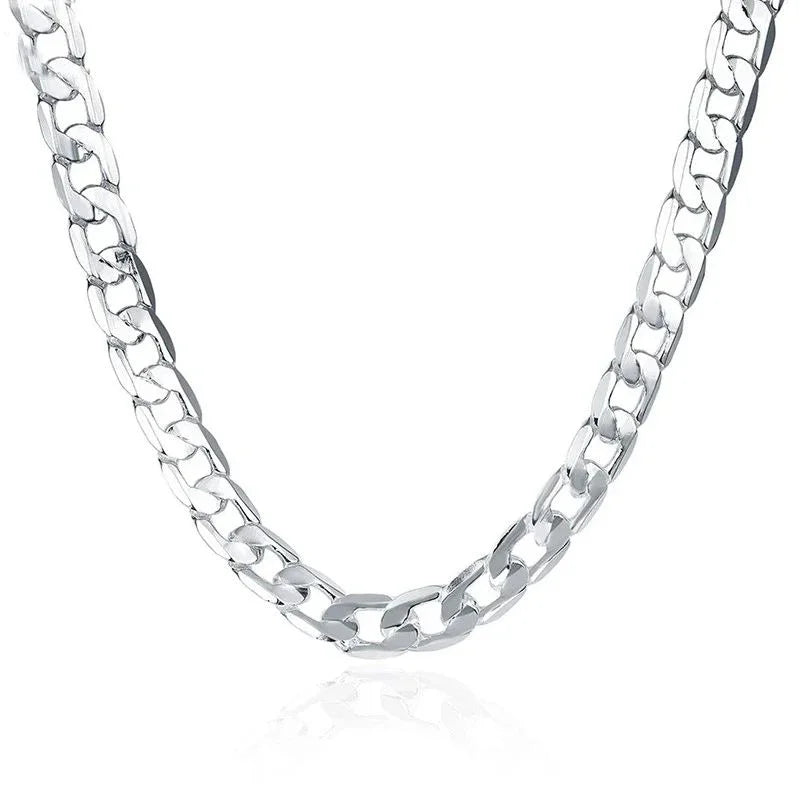 925 Sterling Silver 6mm Chain Necklace — Gift Ready