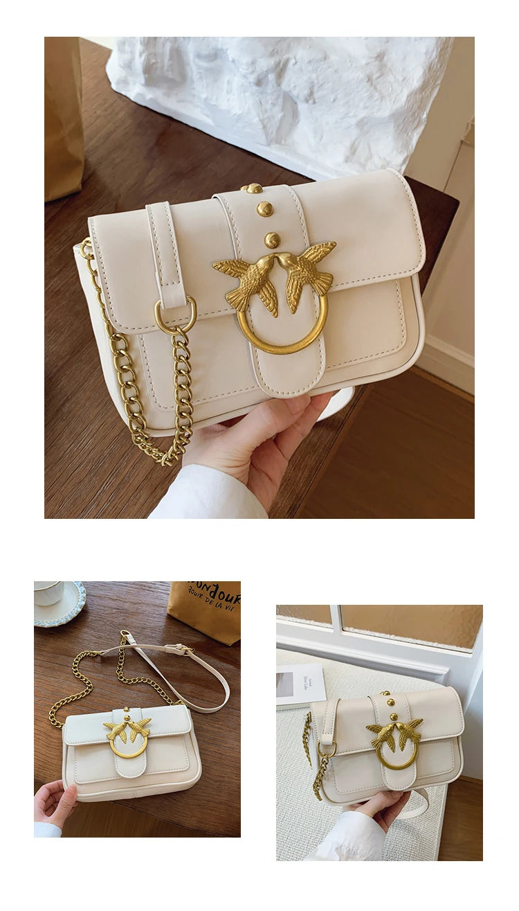 Luxury Leather Crossbody & Tote Shoulder Bag