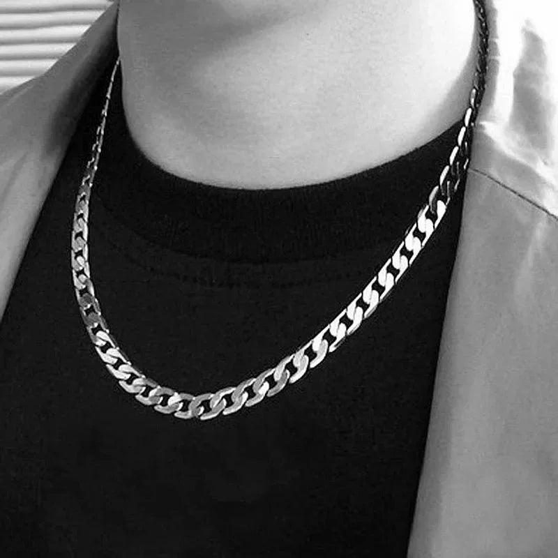 925 Sterling Silver 6mm Chain Necklace — Gift Ready