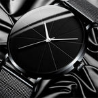 Men's Ultra-Thin Minimalist Mesh Belt Quartz Watch