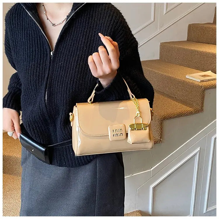 Parisian Vintage Tote Shoulder Bag