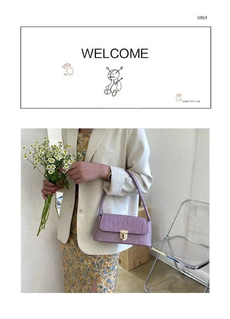 Luxury Underarm Shoulder Bag & Purse