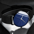Men's Ultra-Thin Minimalist Mesh Belt Quartz Watch