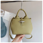 Chic Leather Crossbody Bag — Large Capacity