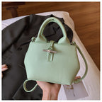 Chic Leather Crossbody Bag — Large Capacity
