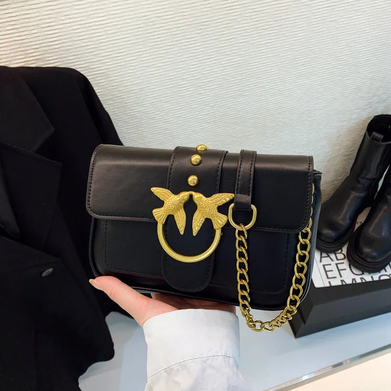 Luxury Leather Crossbody & Tote Shoulder Bag