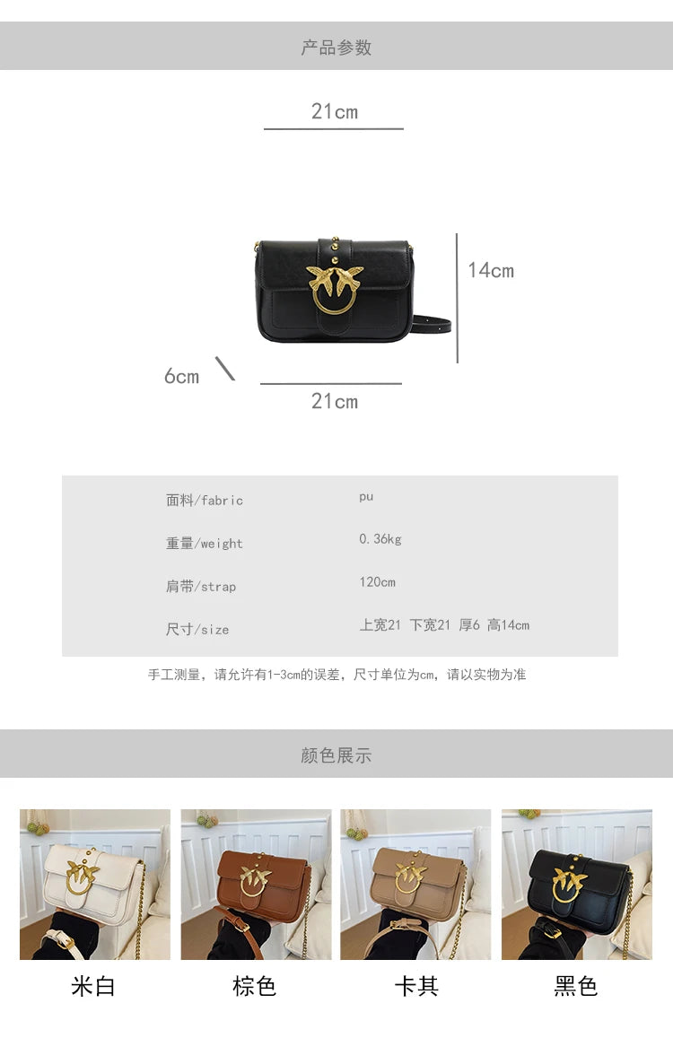 Luxury Leather Crossbody & Tote Shoulder Bag