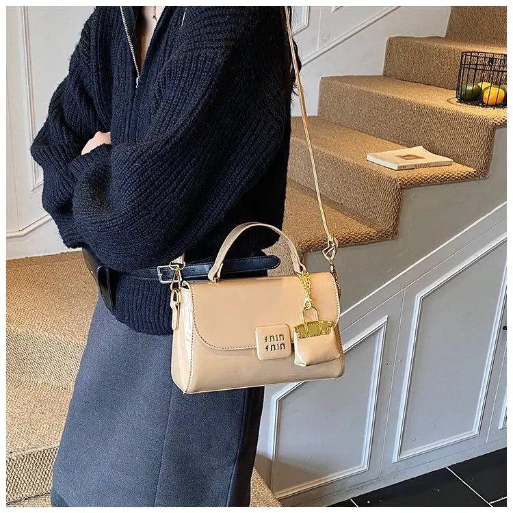 Parisian Vintage Tote Shoulder Bag