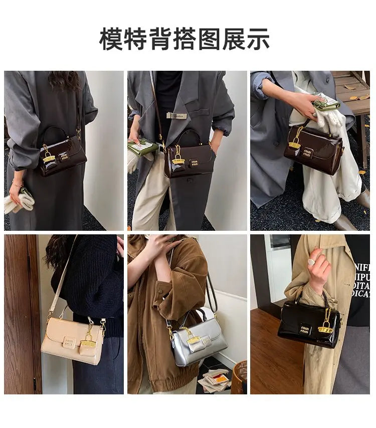Parisian Vintage Tote Shoulder Bag