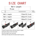 Men's Luxury Automatic Buckle Suit Belt — 110–130cm