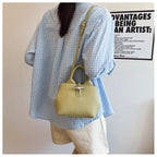 Chic Leather Crossbody Bag — Large Capacity