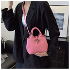 Chic Leather Crossbody Bag — Large Capacity
