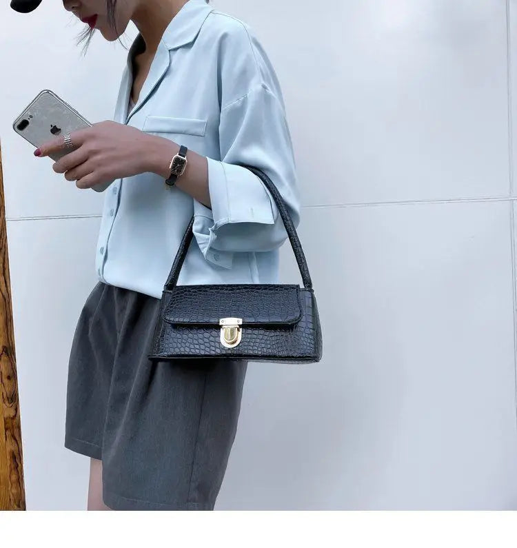 Luxury Underarm Shoulder Bag & Purse
