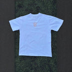 Embroidered Drawstring Shorts and T-Shirt Set