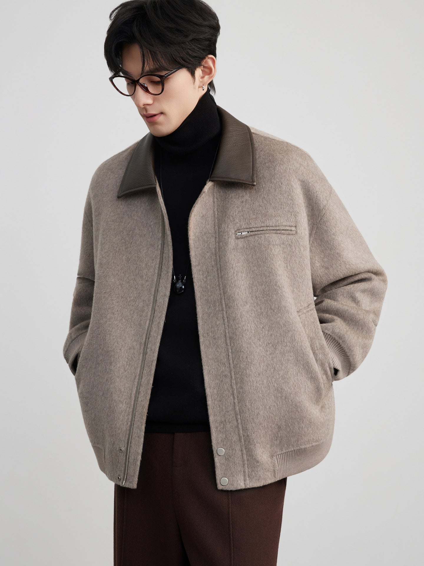 Women's Elegant Woolen Coat