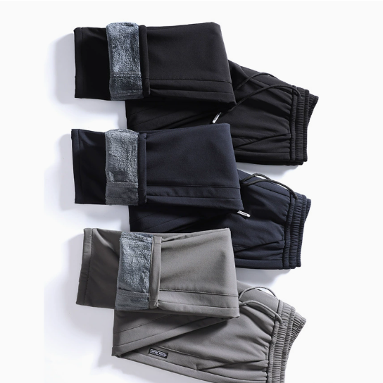 Men's Casual Relaxed-Fit Pants