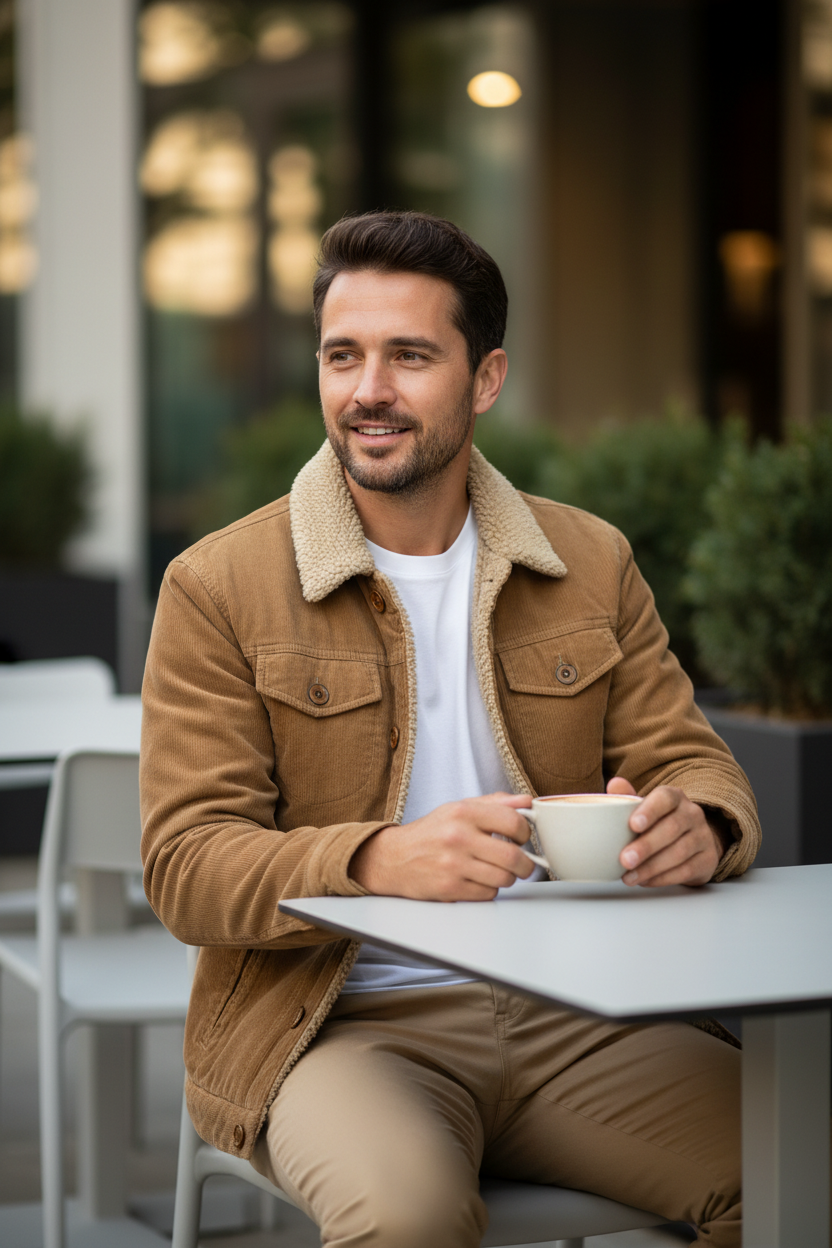 Men's Casual Cotton Jacket